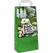 Draagtas 125 Bloembollen Bulb Garden White