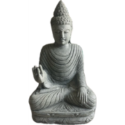 Benoa Buddha Beeld Blessing Green Stone 80cm 80cm