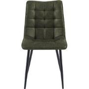 Benoa Eetkamerstoel Lucille Army Groen 4 pieces a box