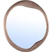 PTMD Don Brown Velvet Mirror Organic Round