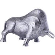 PTMD Ebeny Black Nickel Casted Alu Bull Statue L