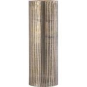 PTMD Jowad Antique Gold Alu Sheet Candle Holder Rib L