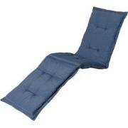 Madison - Deckchair kussen Panama safier blue - Ca. 200x50 cm