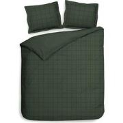 Heckett & Lane Dekbedovertrek Diamante Calla Green 240 x 200 220 cm + ...