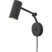 Wandlamp Montreux - Zwart - 10.5x21.5x18cm