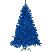 Beliani FARNHAM - Kerstboom-Blauw-PVC