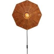 Wandlamp Panama - Bruin - 45x7x45cm