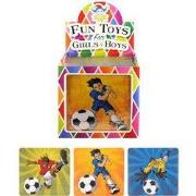 108 Stuks - Puzzel Voetballers - 13 x 12 Cm - In Traktatiebox - Voetba...