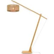 Vloerlamp Iguazu - Bamboe/Jute - 165x50x207cm