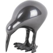 Ornament Bird - Zwart - 21x7.5x9.5cm