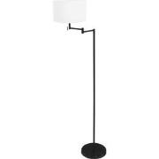 Mexlite vloerlamp Bella - zwart - metaal - 45 cm - E27 fitting - 3888Z...