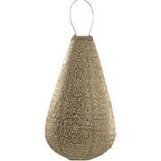 LUMIZ Solar Lampion Fiore Drop - 28 cm - Goud