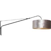 Moderne Wandlamp Sirius Zilver