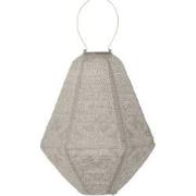 LUMIZ - Solar Lampion Marrakesh Can - 30 cm - Licht Taupe