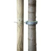 Softboomband groen 30x2,5cm set a 2 stuks