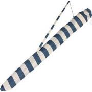 Tuinparasol 200 cm blauw wit