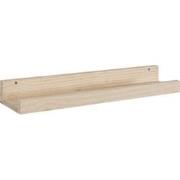 Wandplank van massief grenen - L60 x H7 cm