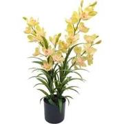 Cymbidium kunstplant 80 cm, groen