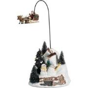 Flying Santa battery operated l16xb17xh15,5cm