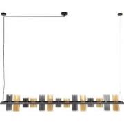 AnLi Style Hanglamp 14L cylinder mixed glass  (G9)