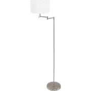 Mexlite vloerlamp Bella - staal - metaal - 45 cm - E27 fitting - 3875S...