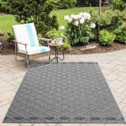 Natur Vloerkleed Milias Buitenkleed Sisal Laagpolig Indoor en Outdoor ...