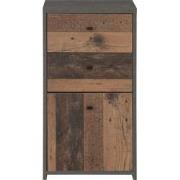 Meubella Dressoir Sahara - Old wood - Grijs - 40 cm