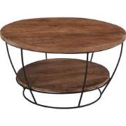 Brix - Salontafel Brix Evan - 85x85x44cm - Mangohout