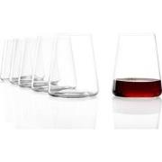 set/6 rode wijn/tumbler 50 cl Power
