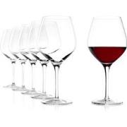 set/6 burgundy 65 cl in gb Exquisit