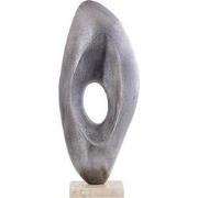 PTMD Kellaine Nickel Casted Alu Statue Travertine Base