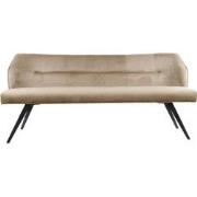 AnLi Style Eetkamerbank - pull champagne velours