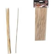 Sateprikkers houten lengte 25cm zakje 100 stuks