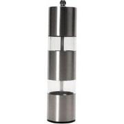 Metaltex Kruidenmolen/Pepermolen 21cm Inox/Acryl