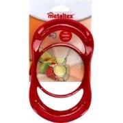 Metaltex Appelsnijder Rood