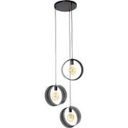 AnLi Style Hanglamp 3L ring geperforeerd
