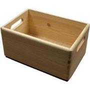 Opbergkist – massief dennenhout – 20cm x 30cm x 14cm