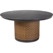 PTMD Vesper Black Round Outdoor Table (2c)