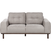 Beliani LAURILA - Tweezitsbank-Grijs-Polyester