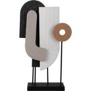 Present Time - Beeld Abstract Art High - Multicolor