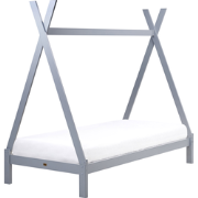Beliani DEVAY - Kinderbed-Grijs-Dennenhout