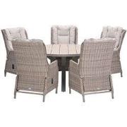 Garden Impressions Marbella verstelbare tuinset 6-delig vintage willow...