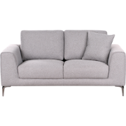 Beliani REINEN - Tweezitsbank-Grijs-Polyester