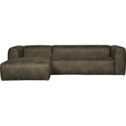 WOOOD Bean Chaise Longue Bank Links - Ecoleer - Army Green