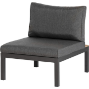 WOOOD La Vida Tussenelement Tuin Loungeset - Teak - Antraciet