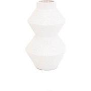 Housevitamin - Organische vorm vaas Wit - 13x13x22cm