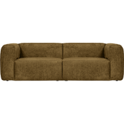 WOOOD Bean 3,5-Zits Bank - Structure Velvet - Spices - 73x246x96