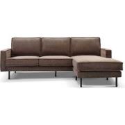 Tower living derby 2,5-al/ar + chaise r/l - Pale brown