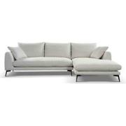 Tower living nottingham 2,5-al + chaise r - Light ivory