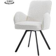 Tower living Livo swivel armchair - White
